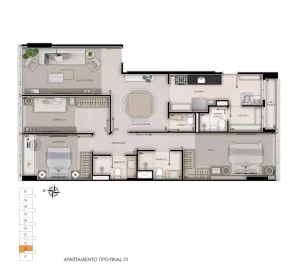 APTO / MEIO 110M²